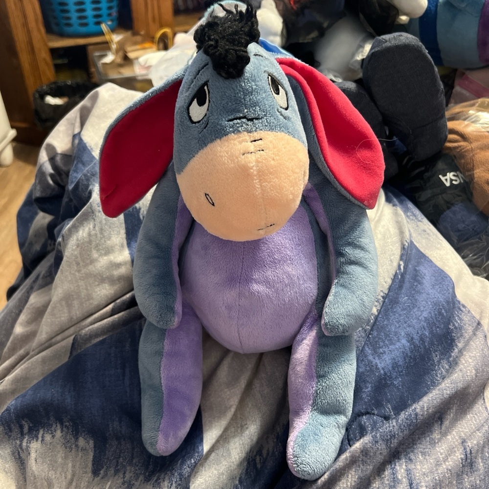 Disney eeyore stuffed animal from Winnie the Pooh